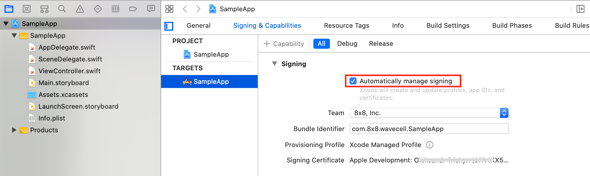 create-xcode-project-for-sdk-integration